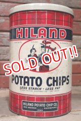 画像: dp-220501-21 HILAND / Vintage Potato Chips Can