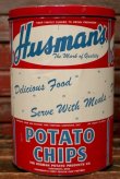 画像2: dp-220501-21 Husman's / Vintage Potato Chips Can