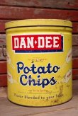 画像1: dp-220501-21 DAN・DEE / Vintage Potato Chips Can