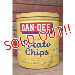 画像: dp-220501-21 DAN・DEE / Vintage Potato Chips Can