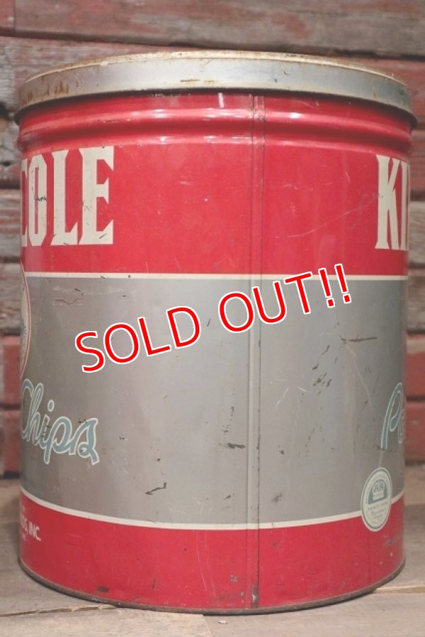 画像5: dp-220501-21 KING COLE / Vintage Potato Chips Can