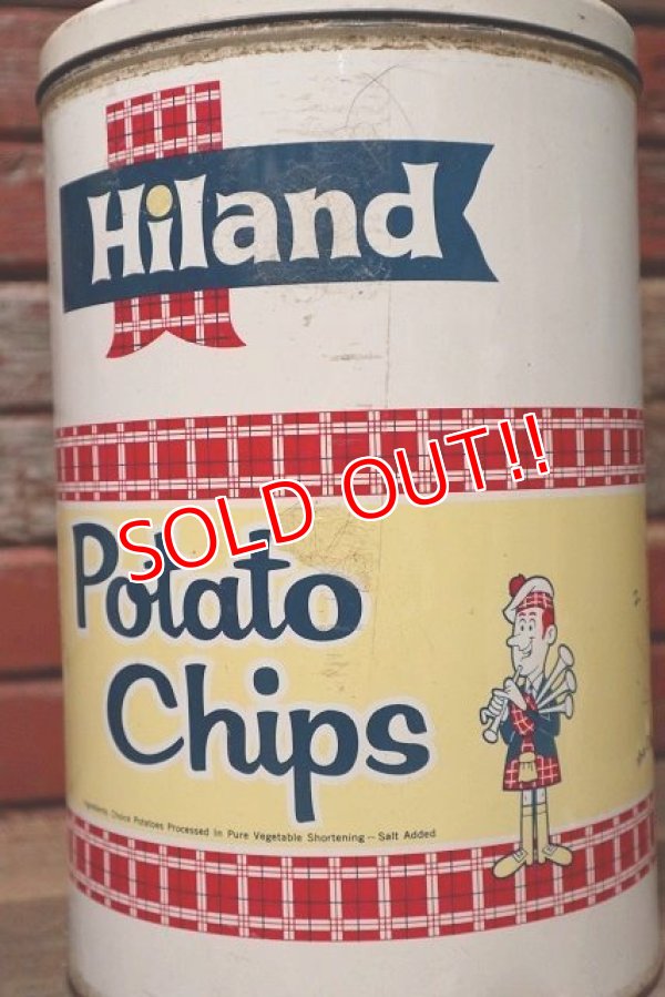 画像3: dp-220501-21 Hiland / Vintage Potato Chips Can