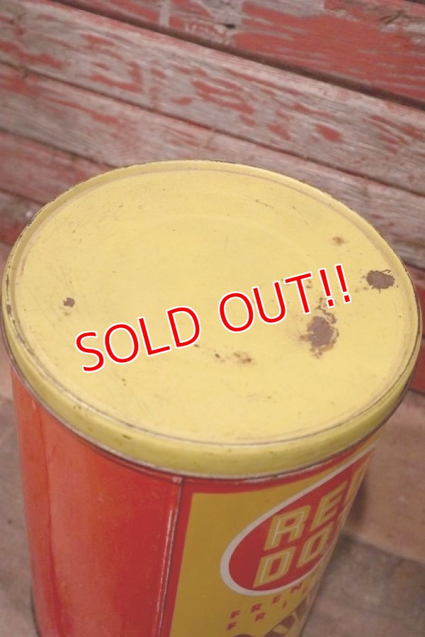 画像6: dp-220501-21 RED DOT / Vintage Pop Corn Can