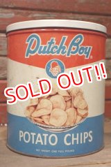 画像: dp-220501-21 Dutch Boy / Vintage Potato Chips Can