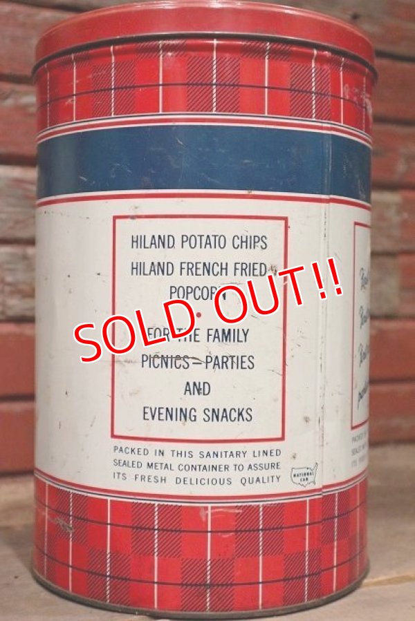 画像3: dp-220501-21 HILAND / Vintage Potato Chips Can