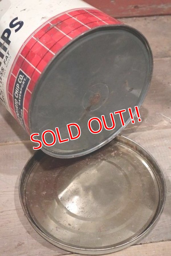 画像8: dp-220501-21 HILAND / Vintage Potato Chips Can