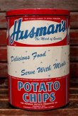 画像1: dp-220501-21 Husman's / Vintage Potato Chips Can