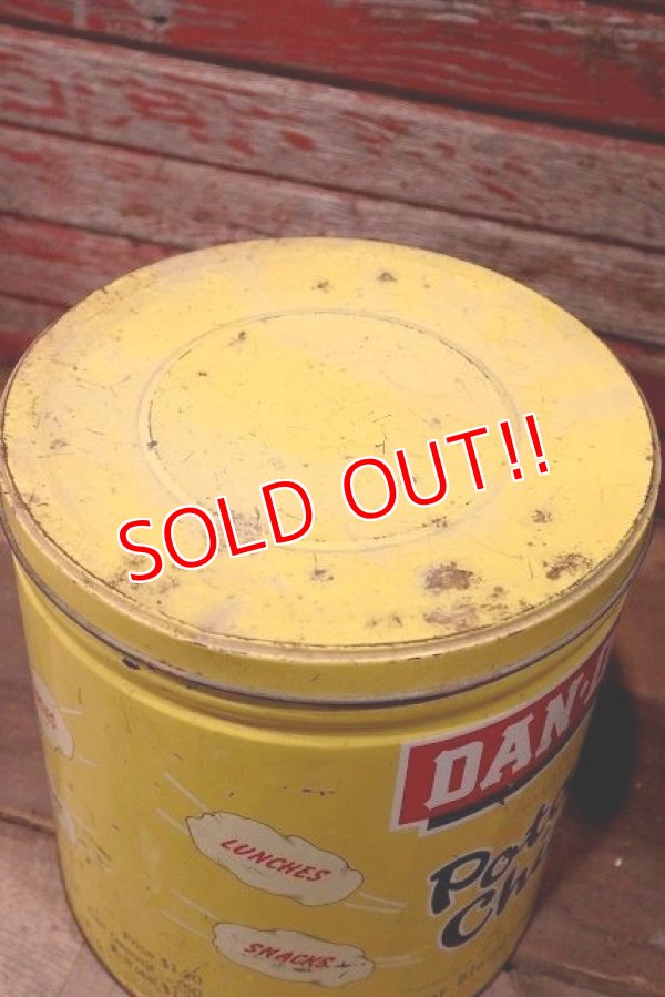 画像6: dp-220501-21 DAN・DEE / Vintage Potato Chips Can