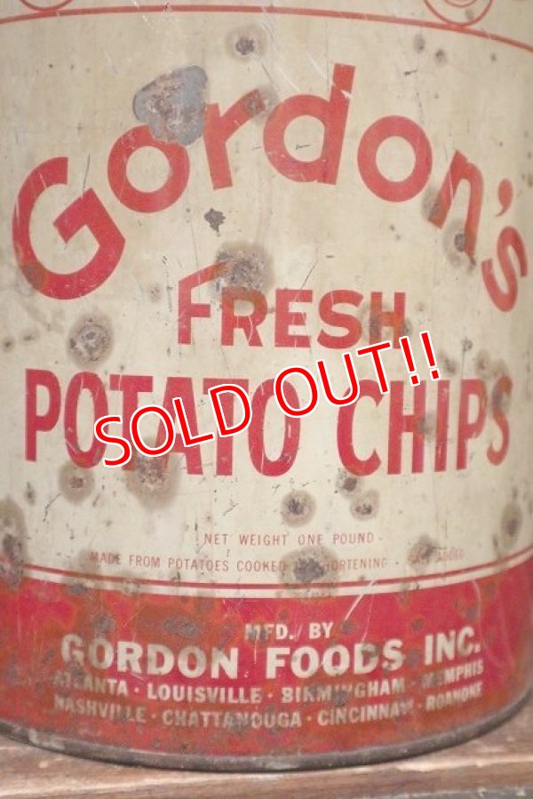 画像3: dp-220501-21 Gordon's / Vintage Potato Chips Can