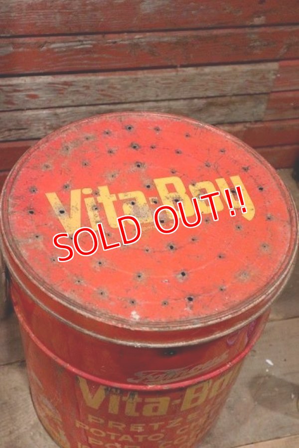 画像10: dp-220501-21 Vita-Boy / Vintage Potato Chips Can