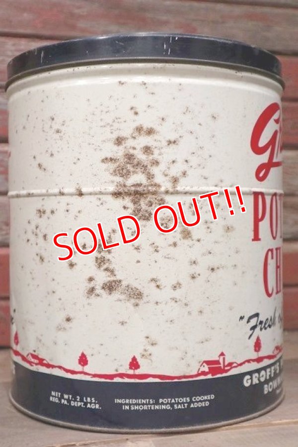 画像5: dp-220501-21 Groff's / Vintage Potato Chips Can