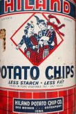 画像2: dp-220501-21 HILAND / Vintage Potato Chips Can