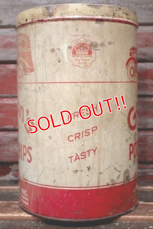 画像5: dp-220501-21 Gordon's / Vintage Potato Chips Can