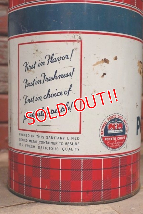 画像4: dp-220501-21 HILAND / Vintage Potato Chips Can