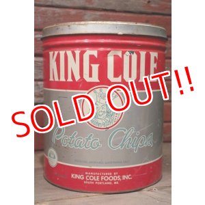 画像: dp-220501-21 KING COLE / Vintage Potato Chips Can