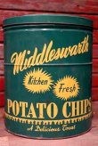 画像1: dp-220501-21 Middleswarth / Vintage Potato Chips Can