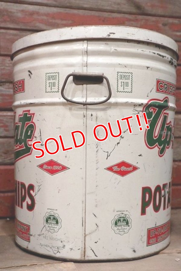 画像4: dp-220501-21 Up-to-date / Vintage Potato Chips Can