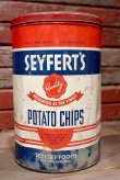 画像1: dp-220501-21 SEYFERT'S / Vintage Potato Chips Can