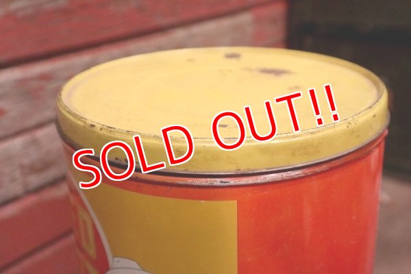 画像7: dp-220501-21 RED DOT / Vintage Pop Corn Can