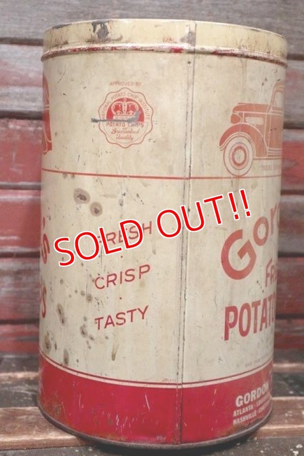 画像6: dp-220501-21 Gordon's / Vintage Potato Chips Can