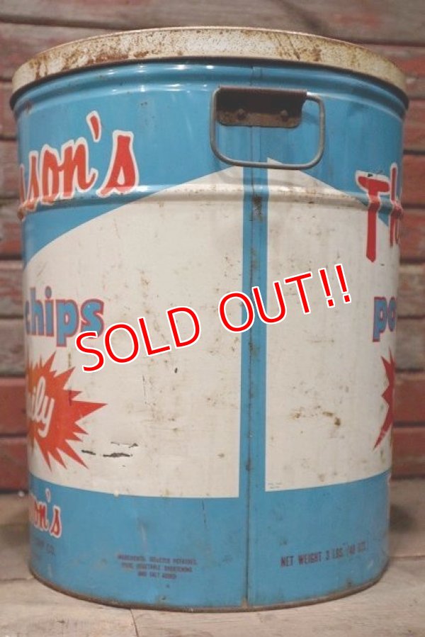 画像4: dp-220501-21 Thomasson's / Vintage Potato Chips Can
