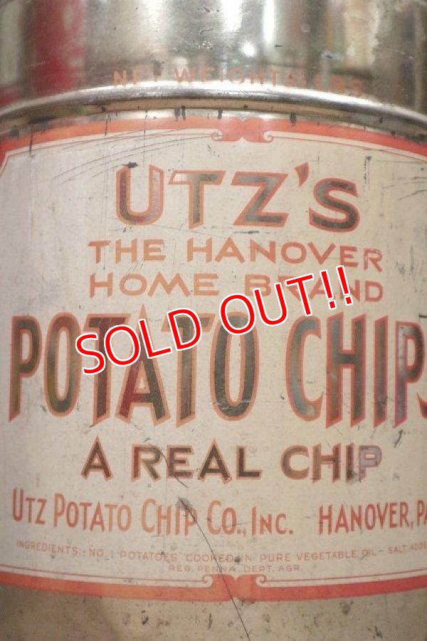 画像2: dp-220501-21 UTZ'S / Vintage Potato Chips Can