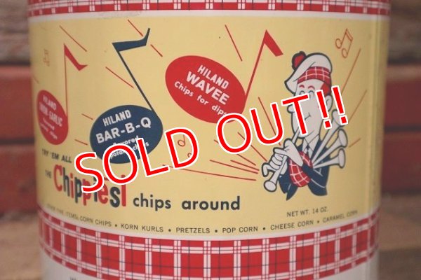 画像2: dp-220501-21 Hiland / Vintage Potato Chips Can