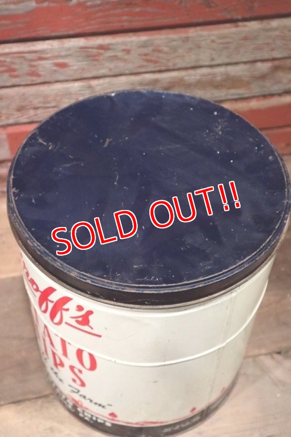 画像6: dp-220501-21 Groff's / Vintage Potato Chips Can