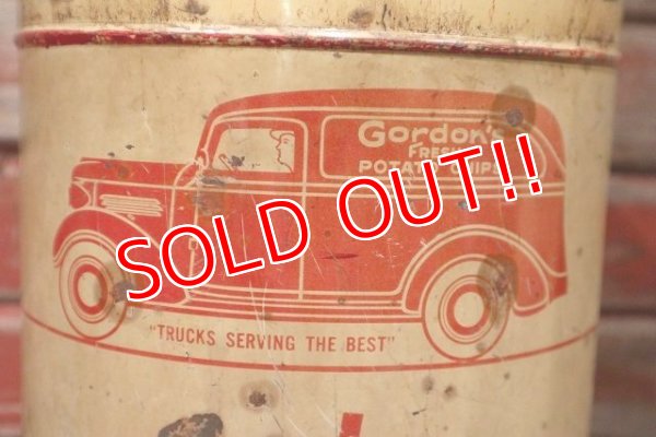 画像2: dp-220501-21 Gordon's / Vintage Potato Chips Can