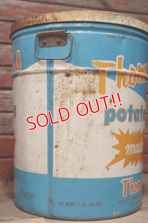 画像3: dp-220501-21 Thomasson's / Vintage Potato Chips Can