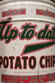 画像2: dp-220501-21 Up-to-date / Vintage Potato Chips Can
