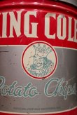 画像2: dp-220501-21 KING COLE / Vintage Potato Chips Can