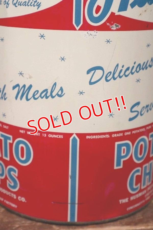 画像7: dp-220501-21 Husman's / Vintage Potato Chips Can