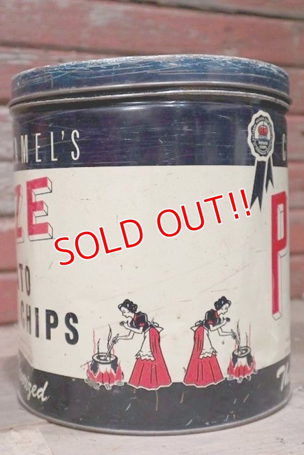 画像4: dp-220501-21 PRIZE / Vintage Potato Chips Can
