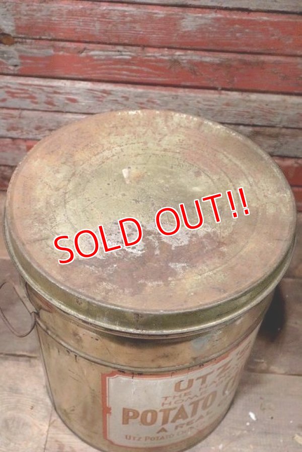 画像8: dp-220501-21 UTZ'S / Vintage Potato Chips Can