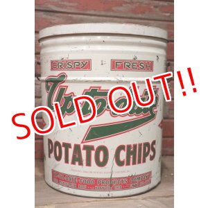画像: dp-220501-21 Up-to-date / Vintage Potato Chips Can