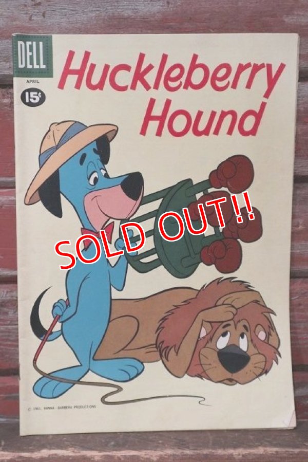 画像1: ct-220401-01 Huckleberry Hound / DELL 1961 Comic