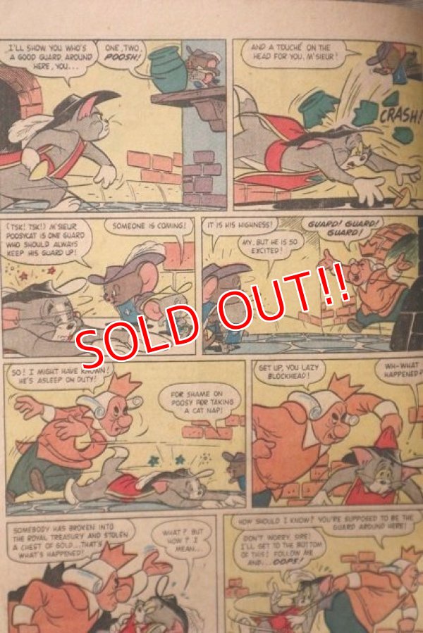 画像3: ct-220401-01 Tom and Jerry / DELL 1957 Comic MOUSE MUSKETEERS