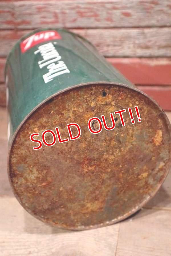 画像9: dp-220501-78 7up / 1970's Tin Trash Can