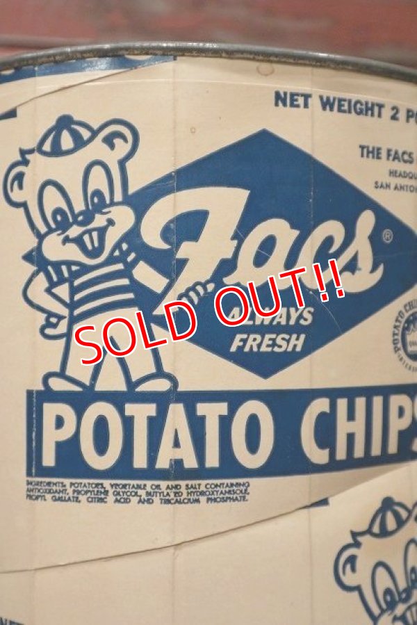 画像2: dp-220501-21 Facs / Vintage Potato Chips Box