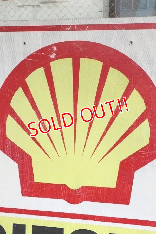 画像2: dp-220501-42 SHELL DIESEL / Gas Station Road Sign
