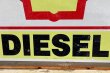 画像3: dp-220501-42 SHELL DIESEL / Gas Station Road Sign