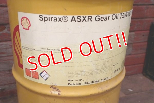 画像3: dp-220501-25 SHELL / Spirax ASXR Gear Oil 16 U.S.GALLONS CAN