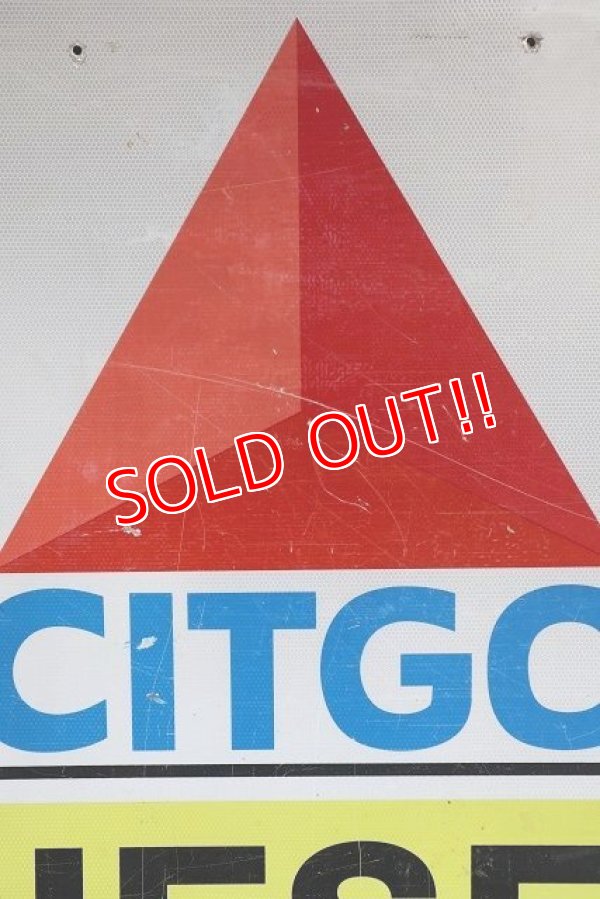 画像2: dp-220501-43 CITGO DIESEL / Gas Station Road Sign