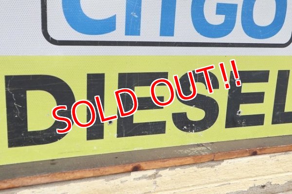 画像3: dp-220501-43 CITGO DIESEL / Gas Station Road Sign