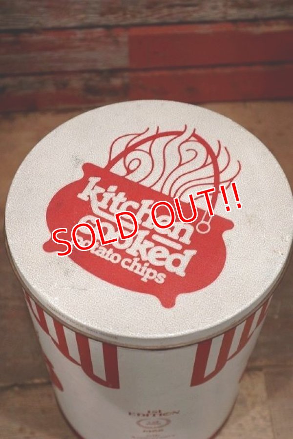 画像6: dp-220501-21 Kitchen Cooked / Vintage Potato Chips Can