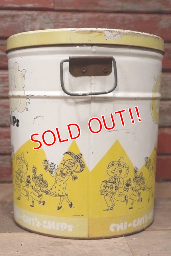 画像6: dp-220501-21 CHI-CHI'S / Vintage Potato Chips Can