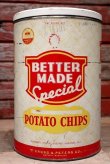 画像1: dp-220501-21 BETTER MADE Special / Vintage Potato Chips Can