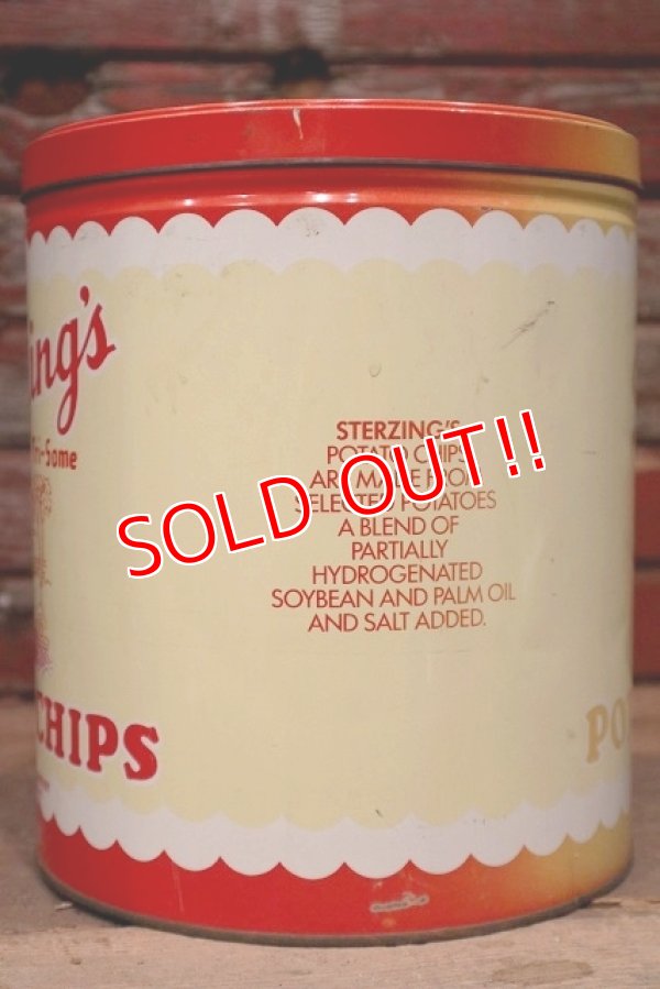 画像4: dp-220501-21 Starzing's / Vintage Potato Chips Can