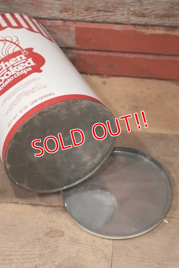 画像8: dp-220501-21 Kitchen Cooked / Vintage Potato Chips Can